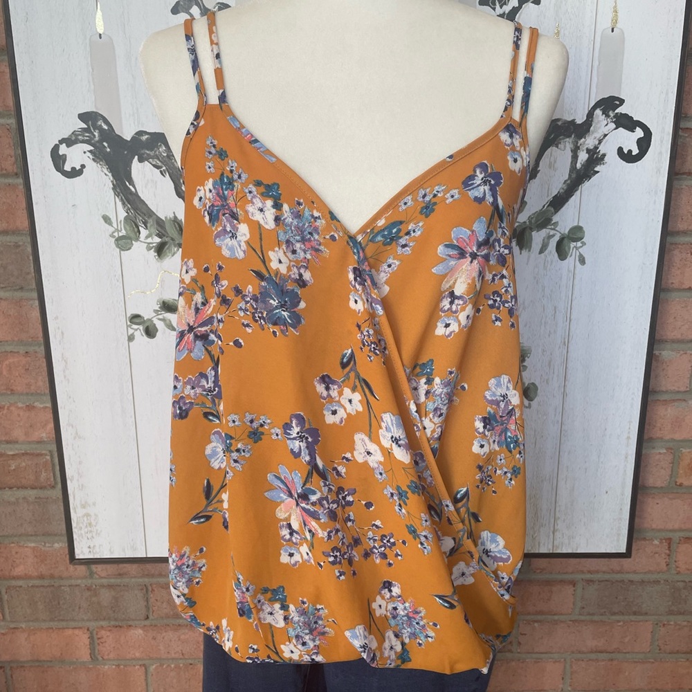 Pink Rose Floral Blouse